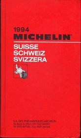 Michelin Red Guide Switzerland 1994