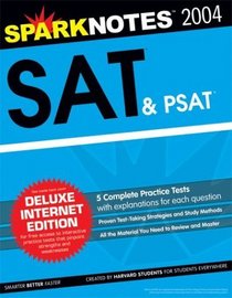 Spark Notes SAT 2004 deluxe edition (SparkNotes Test Prep)
