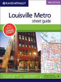 Rand Mcnally Louisville, Kentucky Metro (Rand McNally Louisville Metro Street Guide)