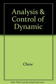 Analysis and Control of Dynamic Economic Systems