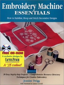 Embroidery Machine Essentials: How to Stabilize, Hoop and Stitch Decorative Designs