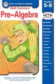Pre-Algebra: Grades 5-8 (Skillbuilders)