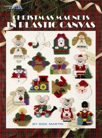 Christmas Magnets in Plastic Canvas (Leisure Arts #5157)