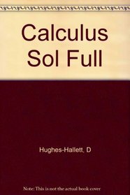 Calculus: Instructor's Solutions Manual