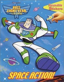 Buzz Lightyear: Space Action (Reusable Sticker Book)