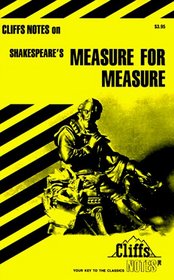 Cliffs Notes: Shakespeare's Measure for Measure