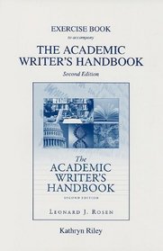 Exercise Book for The Academic Writer's Handbook