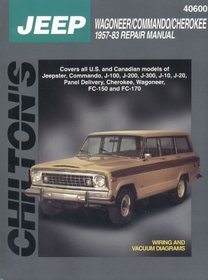 Jeep Wagoneer/Commando/Cherokee 1957-83 (Chilton's Total Car Care Repair Manuals)