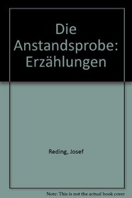 Die Anstandsprobe: Erzahlungen (German Edition)