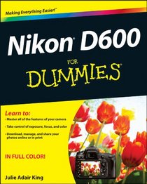 Nikon D600 For Dummies