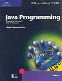 Java Programming Complete Concepts and Techniques