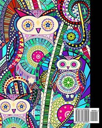 Mother's Day Journal: Mothers Day Gifts / Presents for Moms ( Large blank softback notebook - pages alternate wide-ruled & plain for drawings * alternative to cards * carnival owls )