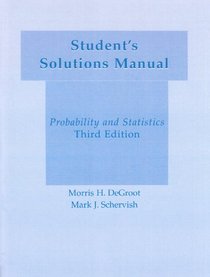 Student's Solution Manual Probability & Statistics