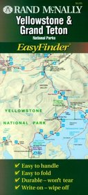 Rand McNally Easyfinder Yellowstone  Grand Teton National Parks Map (Easyfinder Map)