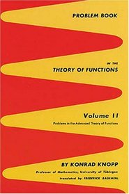 Problem Book in the Theory of Functions, Part II (Problems in the Advanced Theory of Functions)