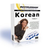 Learn Korean FAST with MASTER LANGUAGE vol.2 (10 CDs & 1 Book based course)