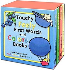 Touchy Feely First Words Colors Books