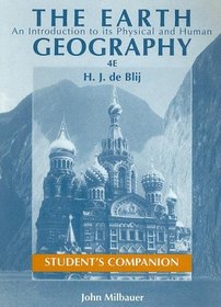 The Earth: An Introduction to its Physical and Human Geography, 4th Edition (Student's Companion)