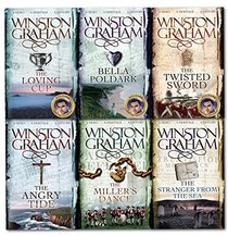 Winston Graham Poldark Series 6 Books Collection Set (Poldark books 7-12) (The Angry Tide, The Stranger From The Sea, The Miller's Dance, Bella Poldark, The Twisted Sword, The Loving Cup)