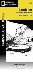 Trails Illustrated Topo Map: Bandelier National Monument - New Mexico, USA (Trails Illustrated - Topo Maps USA)