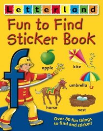 Fun to Find Sticker Book (Letterland)