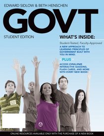 GOVT 2010 Edition (with Bind-In Printed Access Card)