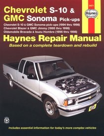 Haynes Chevrolet S-10 and GMC Sonoma Pickups: 1994 Thru 1998