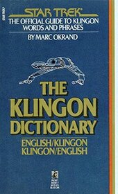The Klingon Dictionary: English/Klingon Klingon/English