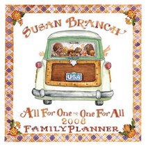 Susan Branch All for One and One For All 2008 Family Planner