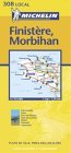 Michelin Finistere, Morbihan: Includes Plans for Quimper, Vannes (Michelin Local France Maps) (French Edition)