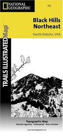 Black Hills - Northeast, South Dakota Trails Illustrated Map #751