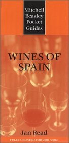Mitchell Beazley Pocket Guide: Wines of Spain: FUlly Updated for 2001/2002 (Mitchell Beazley Pocket Guide,)