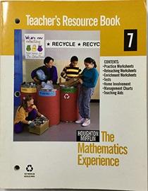 Teacher's Resource Book 7 Houghton Mifflin The Mathematics Experience (Houghton Mifflin The Mathematics Experience)