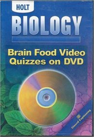 Brain Food Video Quizzes on DVD for Holt Biology