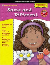 Same and Different (Kindergarten Bound)