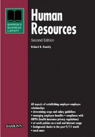 Human Resources (Barron's Business Library Series)