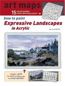 How To Paint Expressive Landscapes In Acrylic: art maps (15 Art Maps)