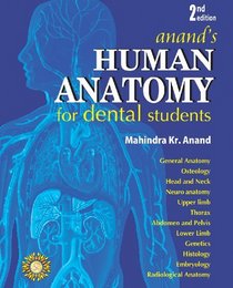 Anands Human Anatomy for Dental Students