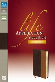 NIV Life Application Study Bible, Large Print