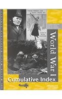 World War I Reference Library Cumulative Index Edition 1. (Uxl World War I Reference Library)