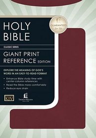Nelson Classic Giant Print Center-Column Reference Bible: KJV