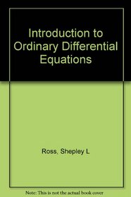 Introduction to Ordinary Differential Equations