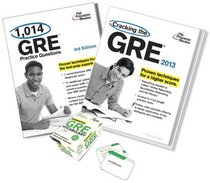 Complete GRE Test Prep Bundle: Includes GRE Prep Book, GRE Practice Questions Book, and GRE Vocabulary Flashcards Set