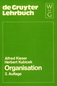 Organisation (de Gruyter Lehrbuch)
