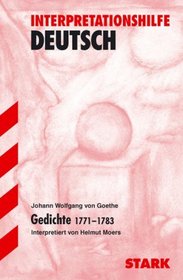 Gedichte 1771 - 1783. Interpretationshilfe Deutsch.