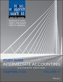 Study Guide Intermediate Accounting, Volume 2: Chapters 15 - 24