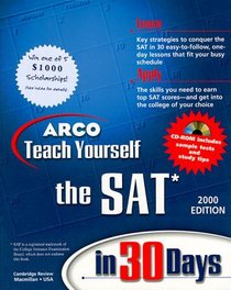 ARCO Teach Yourself the SAT in 30 Days