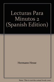 Lecturas Para Minutos 1 (Spanish Edition)