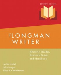 Longman Writer: Rhetoric, Reader, Research Guided Handbook Value Package (includes MyCompLab NEW Student Access )