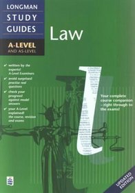 Longman A-level Study Guide: Law (Longman A-level Study Guides)